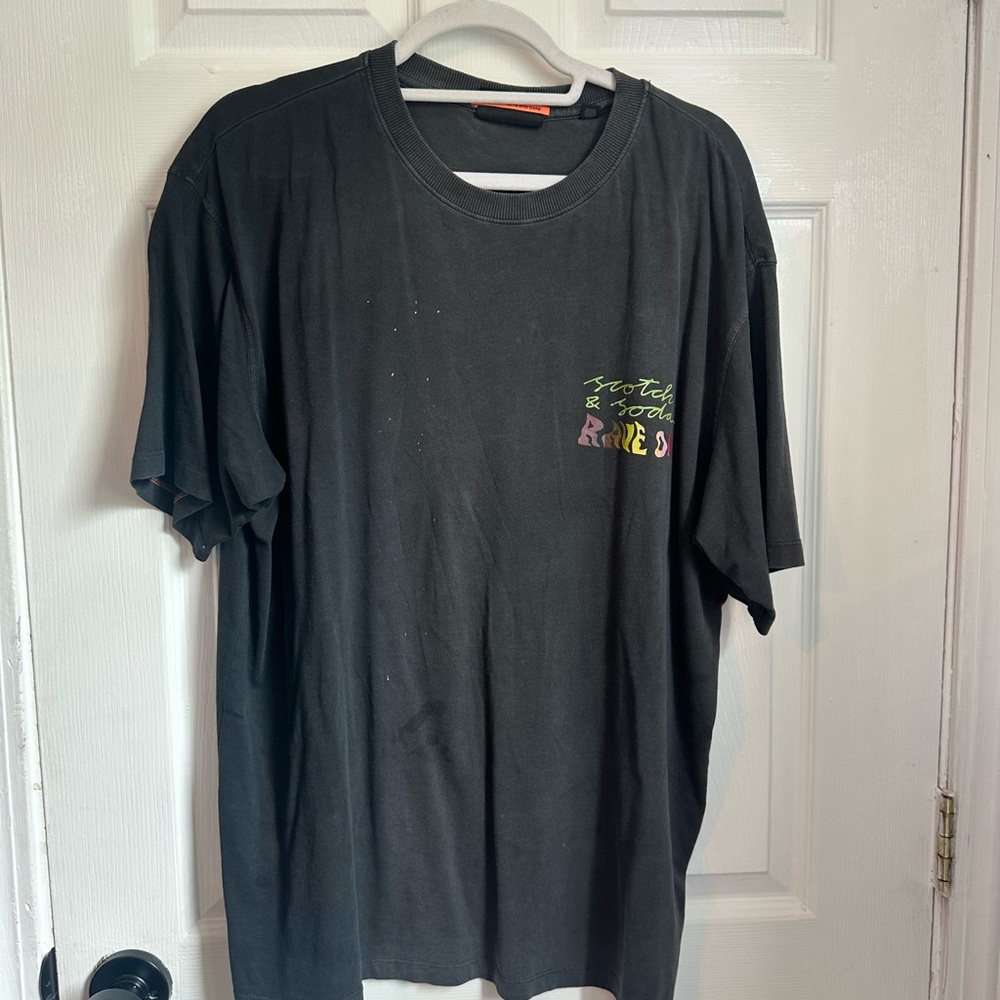 Casual Graphic T shirt Black